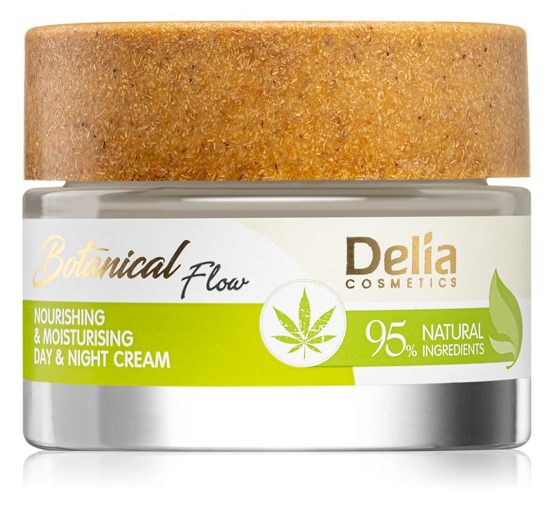 Delia Cosmetics Botanical Flow Hemp Oil nourishing moisturizing cream 50 ml