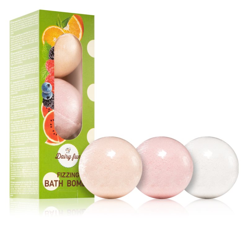 Delia Cosmetics Fizzing Bath Bombs 3 pcs