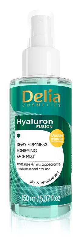 Delia Cosmetics Hyaluron Fusion tonic skin mist 150 ml