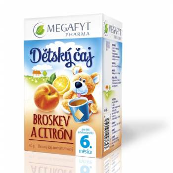 Megafyt Baby tea peach and lemon teabag 20x2 g