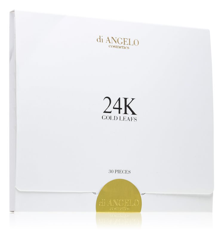 Di Angelo Cosmetics 24K Gold Leafs for intense skin renewal and relaxation 30 pcs