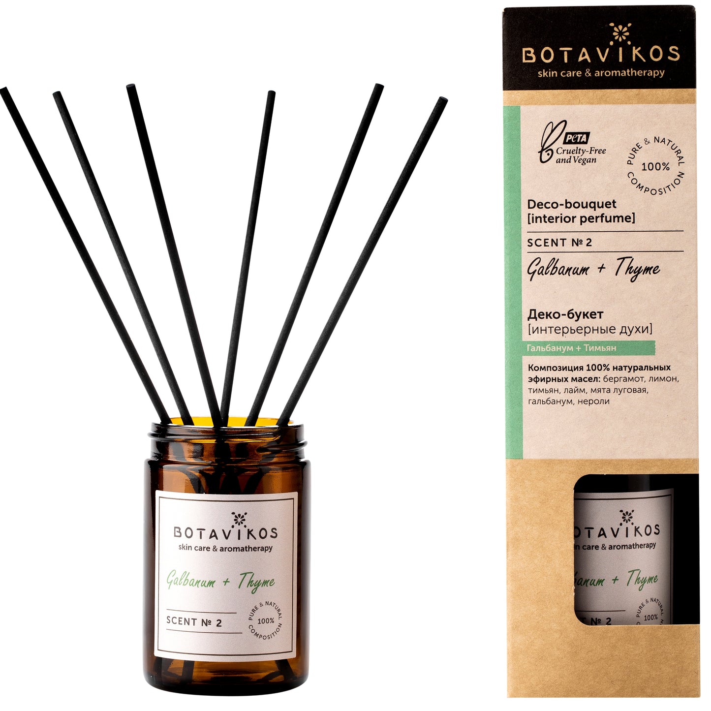 Botavikos Interior perfume galbanum + thyme 100 ml