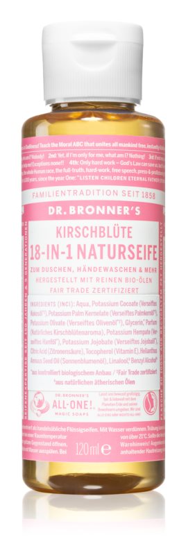 Dr. Bronner’s Cherry Blossom 18-in-1 Liquid Soap