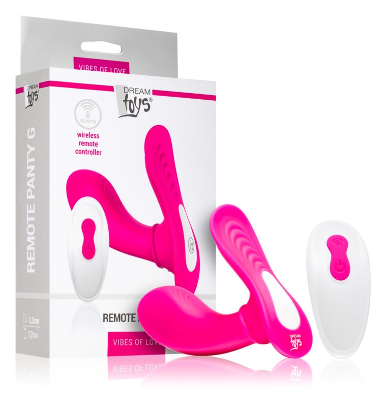 Dream Toys Vibes of Love Remote Panty vibrator Pink 11 cm My Dr. XM Dream Toys Vibes of Love Remote Panty vibrator Pink 11 cm My Dr. XM