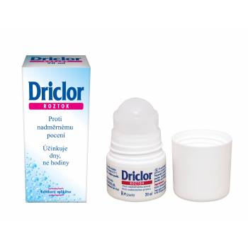 Driclor solution skin care against excessive sweat 20ml - mydrxm.com