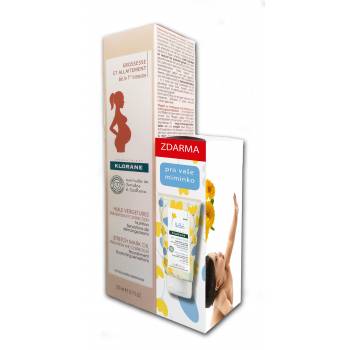 KLORANE Bébé Maman Stretch Oil 200 ml + Washing Gel 75 ml - mydrxm.com