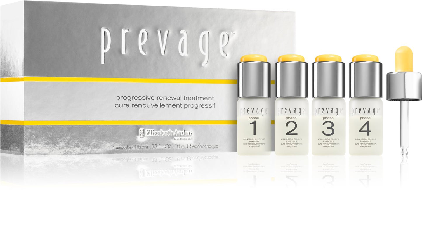 Elizabeth Arden Prevage renewing care for brightening and smoothing the skin 4 x 10 ml
