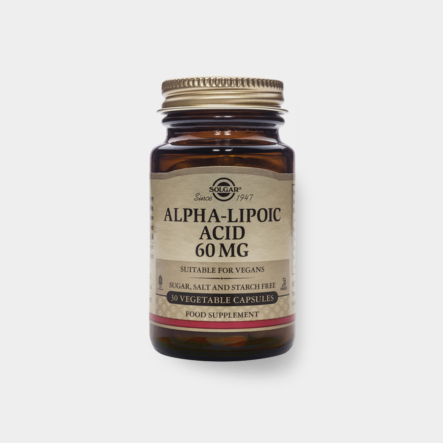 Solgar Alpha Lipoic Acid 60 mg -30 capsules