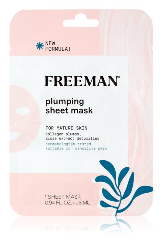 Freeman Essentials Collagen & Algae anti-wrinkle sheet mask 28 ml