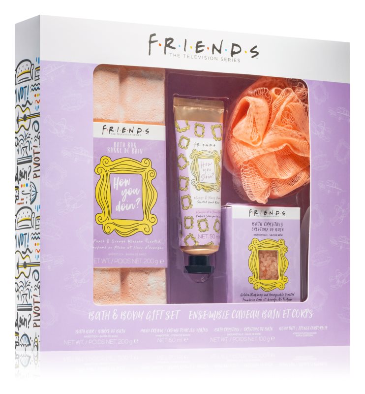 Friends How are you doing? bath gift set