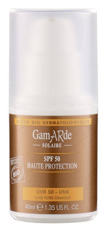 Gamarde protective face and body sun cream SPF 50 - 40 ml