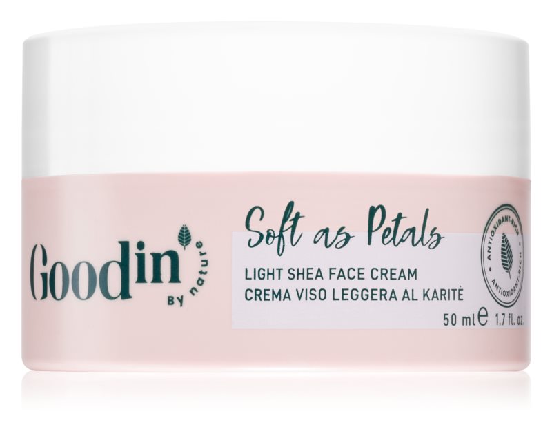 Goodin by Nature Soft as Petals Light Shea Face Cream 50 ml