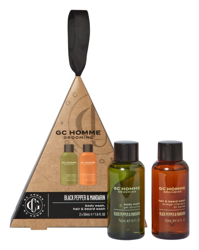 Grace Cole GC Male Black Pepper & Mandarin gift set (shower) for men