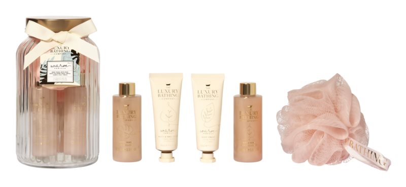 Grace Cole Luxury Bathing Warm Vanilla gift set