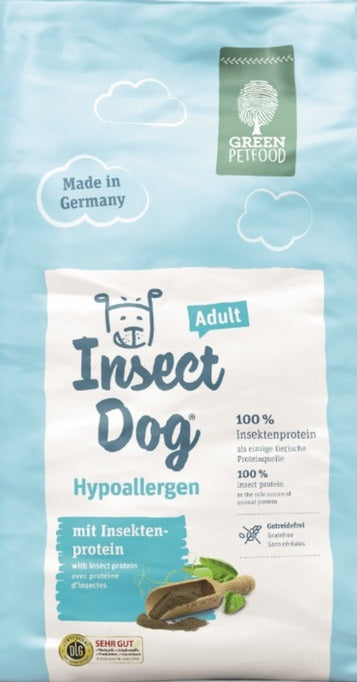 Green petfood insect fashion dog hypoallergenic