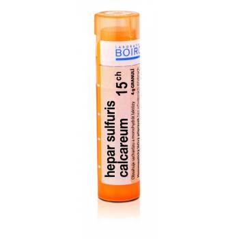 Boiron HEPAR SULFURIS CALCAREUM CH15 granules 4 g - mydrxm.com