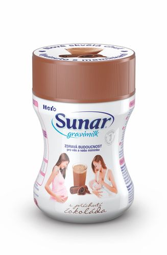 Sunar gravimilk with chocolate flavor 300 g