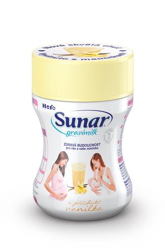 Sunar gravimilk with vanilla flavor 300 g