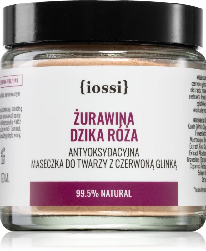 Iossi Classic Cranberry Rosehip Moisturizing and antioxidant face mask 120 ml
