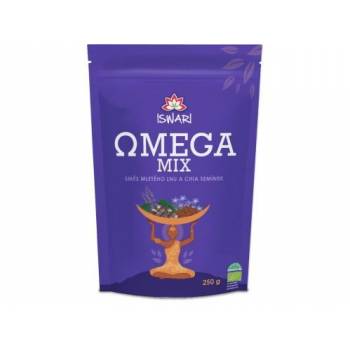 Iswari Omega mix BIO mixture of ground seeds 250 g - mydrxm.com