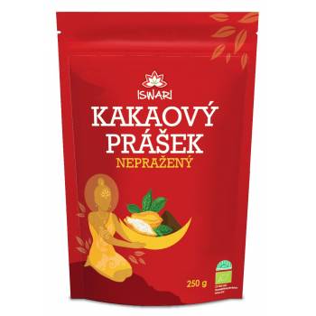 Iswari BIO Cocoa powder not roasted 250 g - mydrxm.com