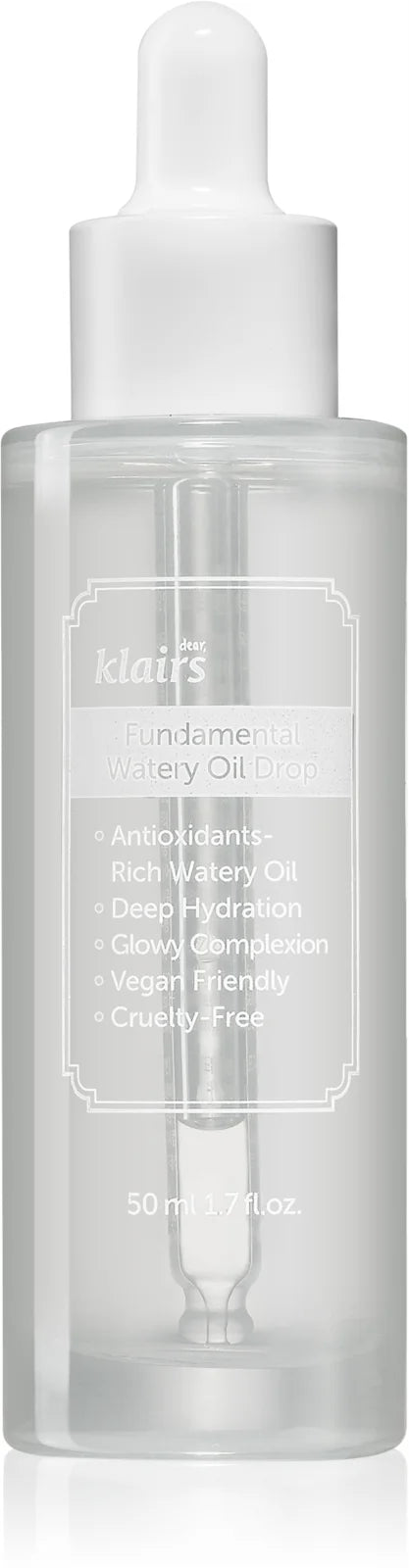 Klairs Fundamental Watery Oil Drop Antioxidant Face Oil Serum 50 ml