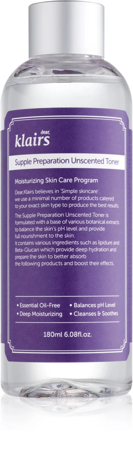 Klairs Supple Preparation Unscented Toner 180 ml