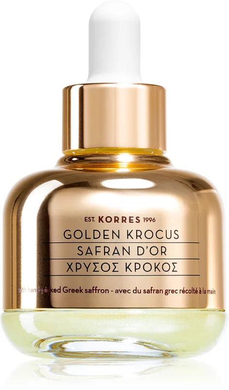 Korres Golden Krocus saffron elixir against skin aging 30 ml