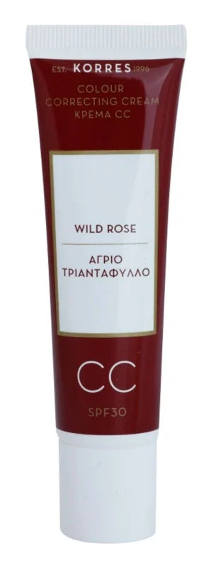 Korres Wild Rose Brightening CC Cream SPF 30 Light Shade 30 ml