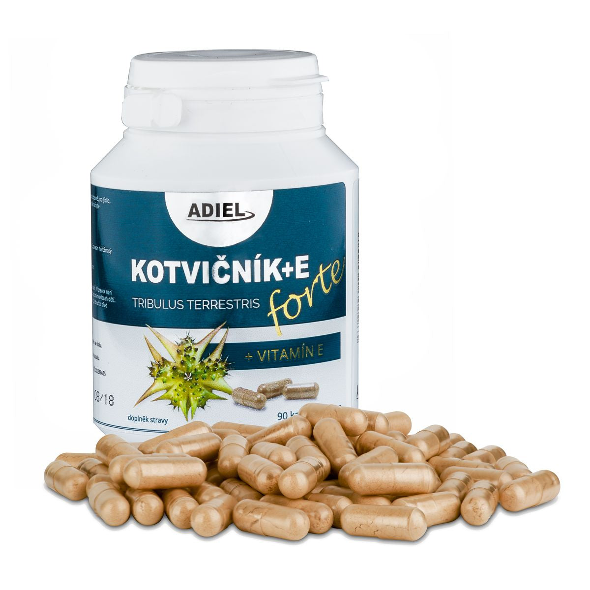 Adiel Ground Anchovy FORTE with vitamin E 90 capsules - mydrxm.com