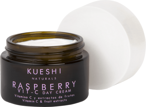 KUESHI NATURALS day cream raspberry Vitamin C, 50 ml
