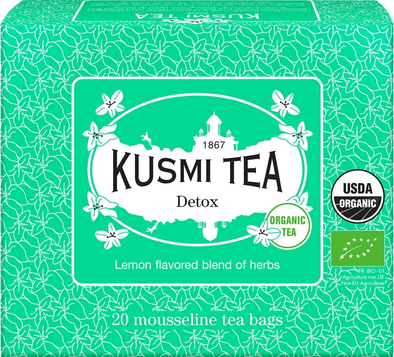 Kusmi Tea Detox 20 mousseline tea bags My Dr. XM