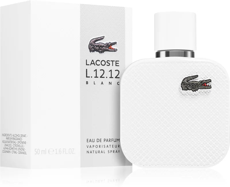 Lacoste l12 12 blanc edp Clearance