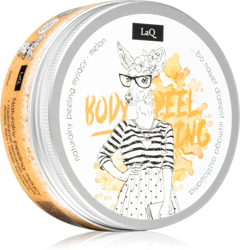 LaQ Melon cleansing body scrub 200 ml