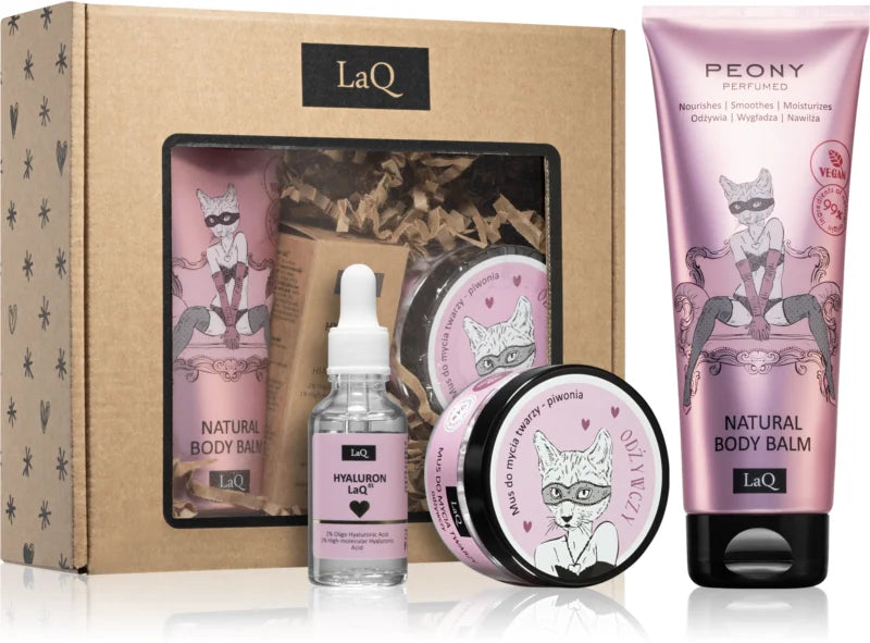 LaQ Kitten Peony Gift set (body and face)