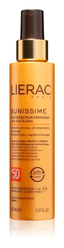 Lierac Sunissime energizing protective milk SPF 50 - 150 ml