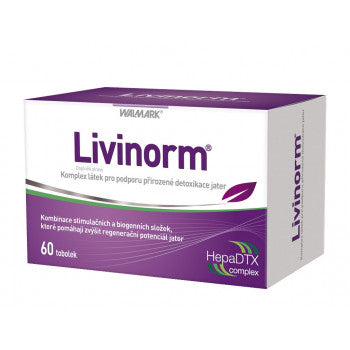 Walmark HepaDTX complex Livinorm 60 capsules - mydrxm.com
