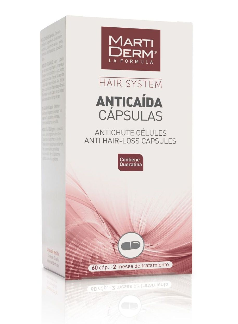 MARTIDERM Hair System Anti-Hair Loss Capsule to Support Hair Growth 60 Pcs - mydrxm.com