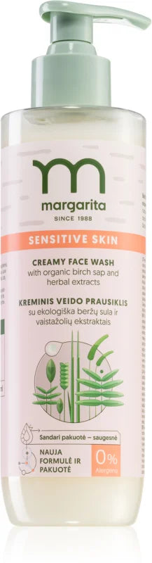Margarita Sensitive Skin Creamy Face Wash 250 ml