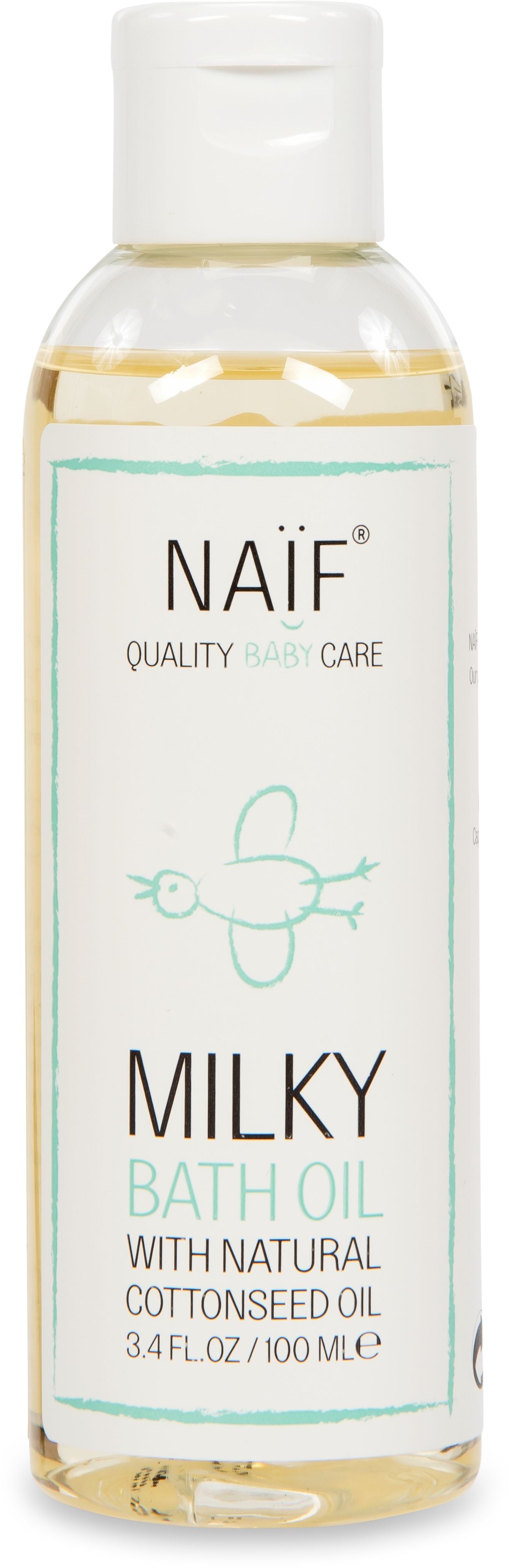 NAIF Baby Milk Bath Oil 100 ml - mydrxm.com