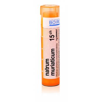 Boiron NATRUM MURIATICUM CH15 granules 4 g - mydrxm.com