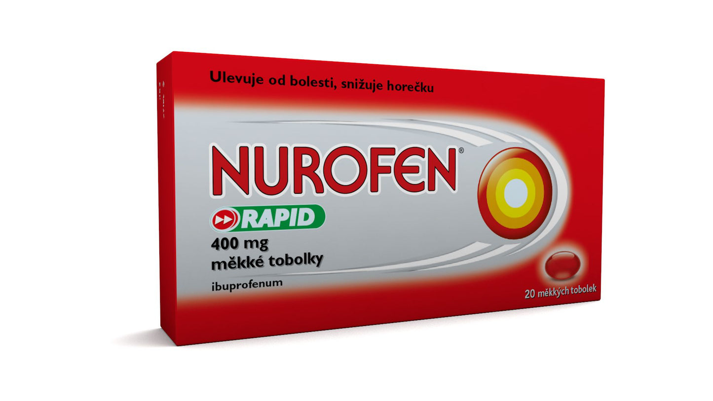 Nurofen Rapid 400 mg 20 capsules - mydrxm.com