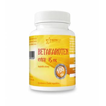 Nutricius Betakaroten EXTRA 15 mg 100 tablets