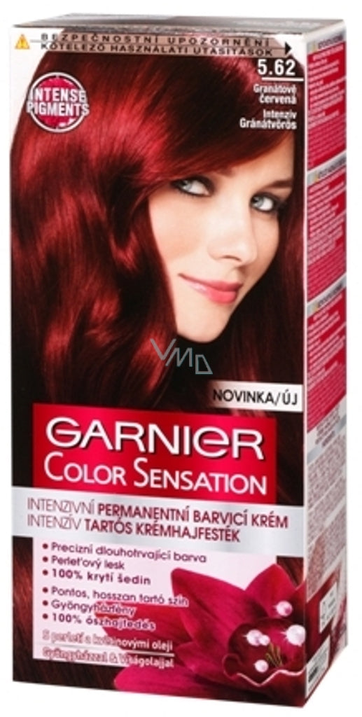 GARNIER Color Sensation hair color red 5.62 My Dr. XM