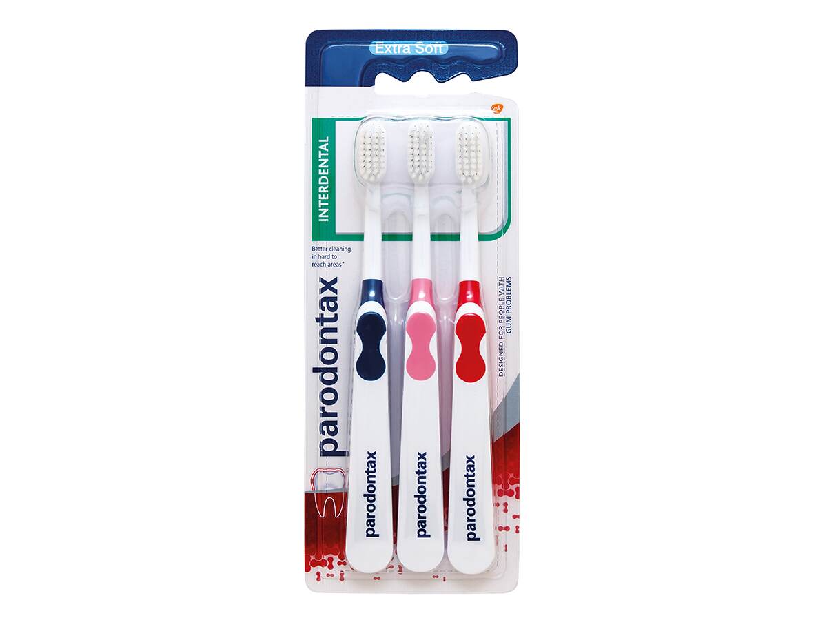 Parodontax Interdental Extra Soft Toothbrush 3 pcs