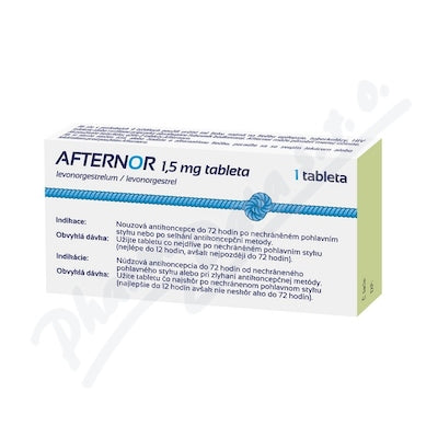 AFTERNOR 1.5 mg uncoated - 1 tablet