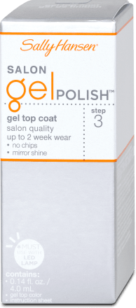 Sally Hansen gel top coat nail polish, 4 ml