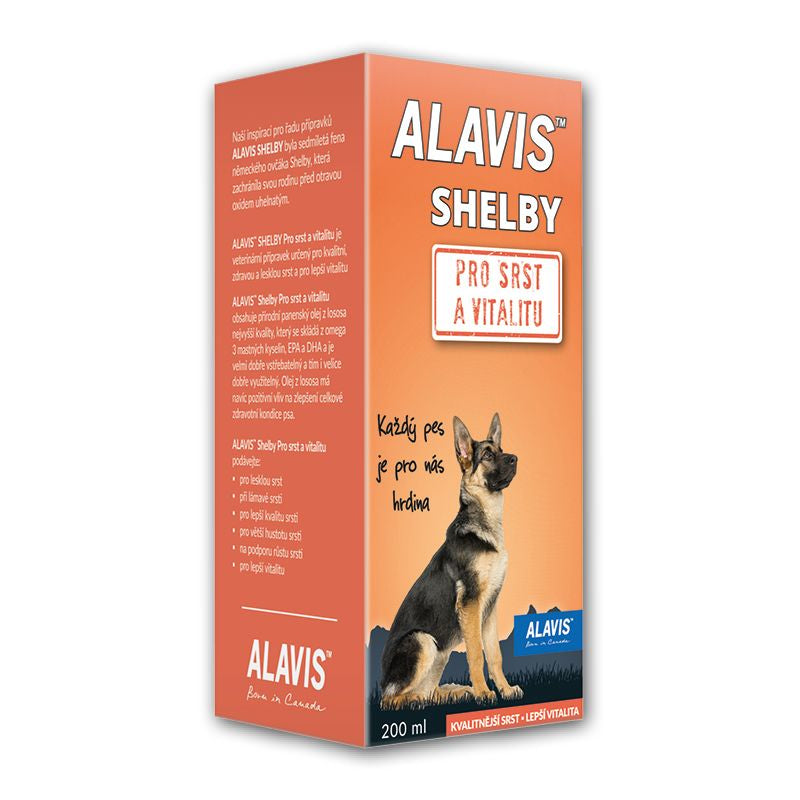 Alavis Shelby for pet's hair and vitality 200 ml - mydrxm.com