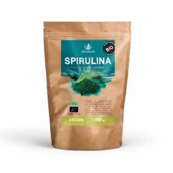 Allnature Spirulina BIO powder 100 g - mydrxm.com