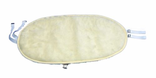 VOS 34 Kidney belt MERINO with rubber straps 65x35 cm